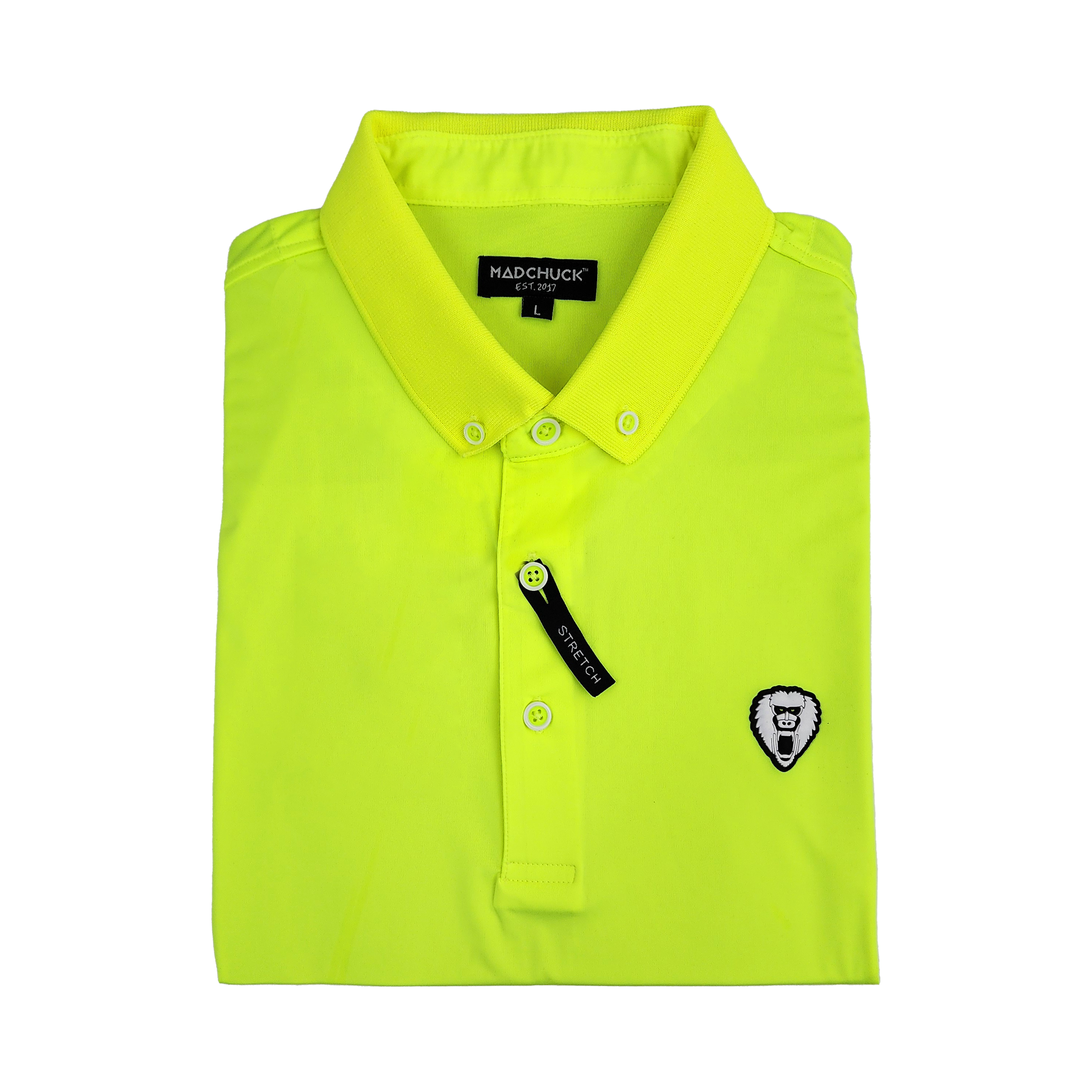 Yellow golf polo shirt on sale mens