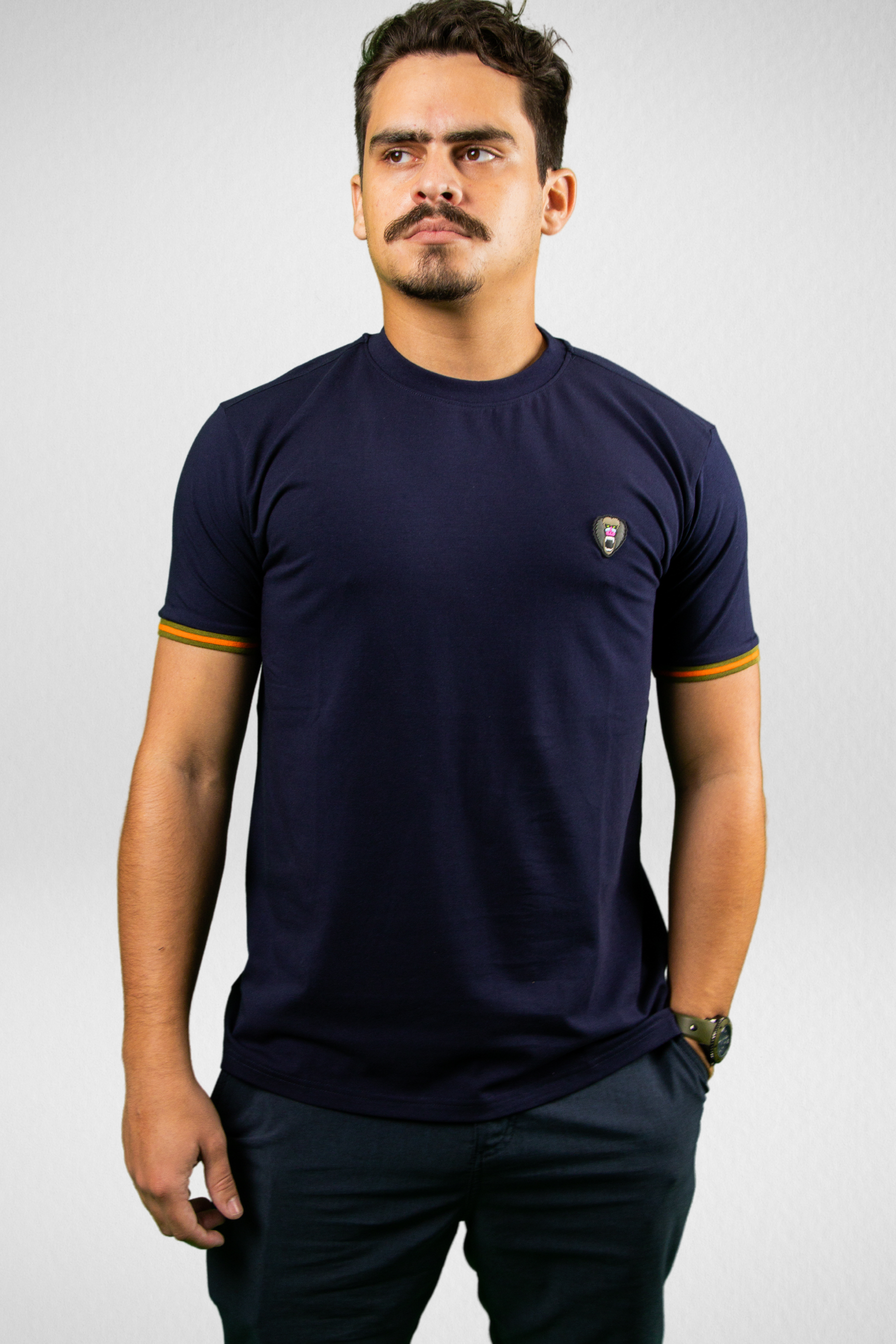 NAVY 2 TONE CREW