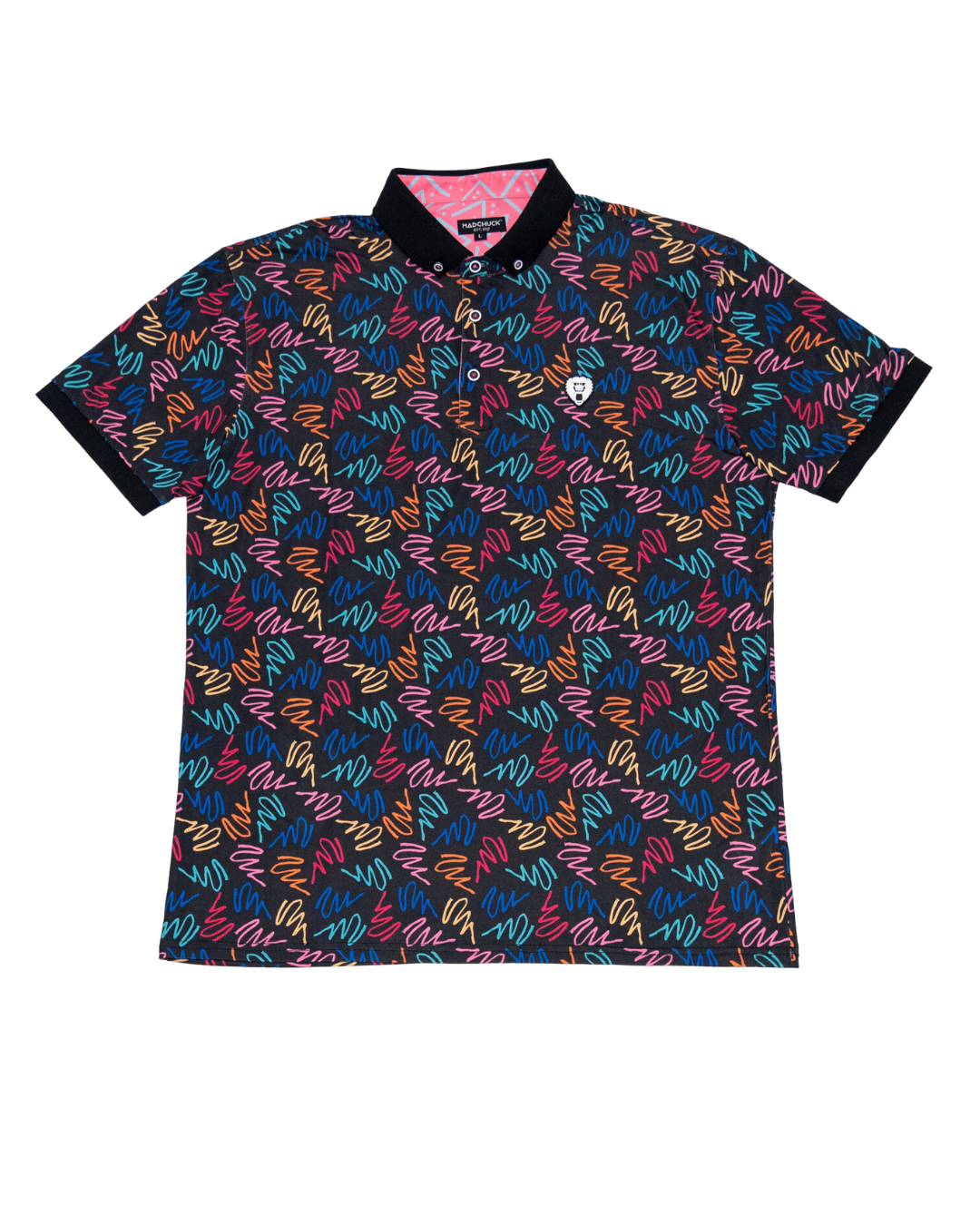 SCRIBBLES MAD GOLF POLO - Mad Chuck™