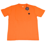 TIGER ORANGE CREW NECK T SHIRT NEW RUBBER PATCH - Mad Chuck™