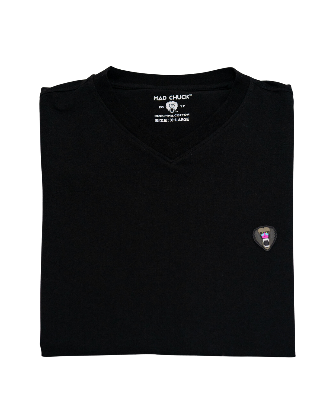 BLACK V NECK - Mad Chuck™