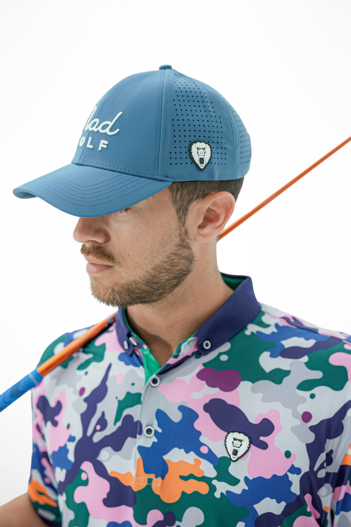 BLUE MADGOLF CAP