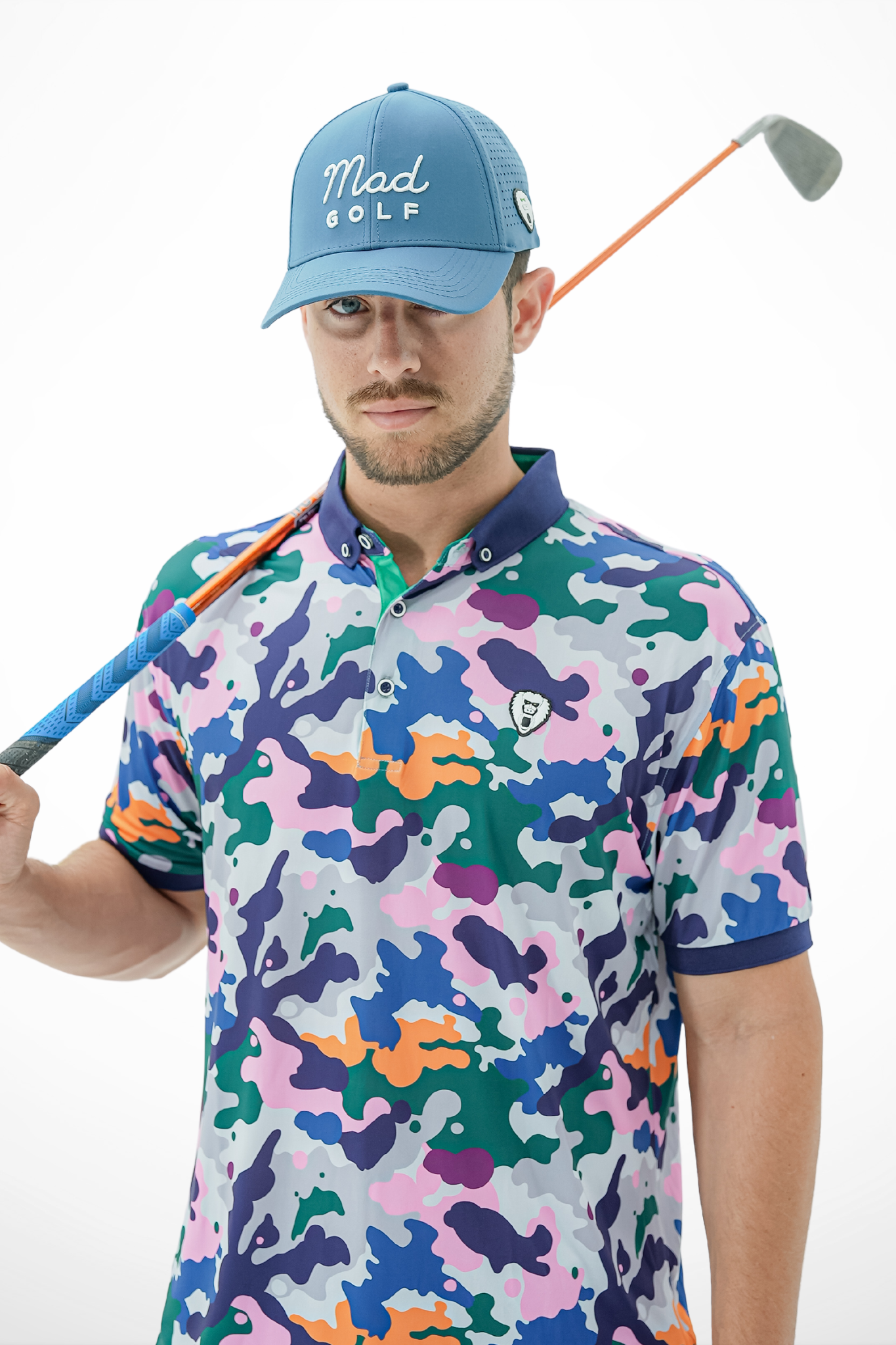 BLUE MADGOLF CAP