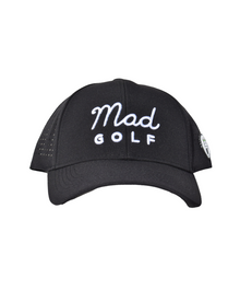 BLACK MADGOLF CAP