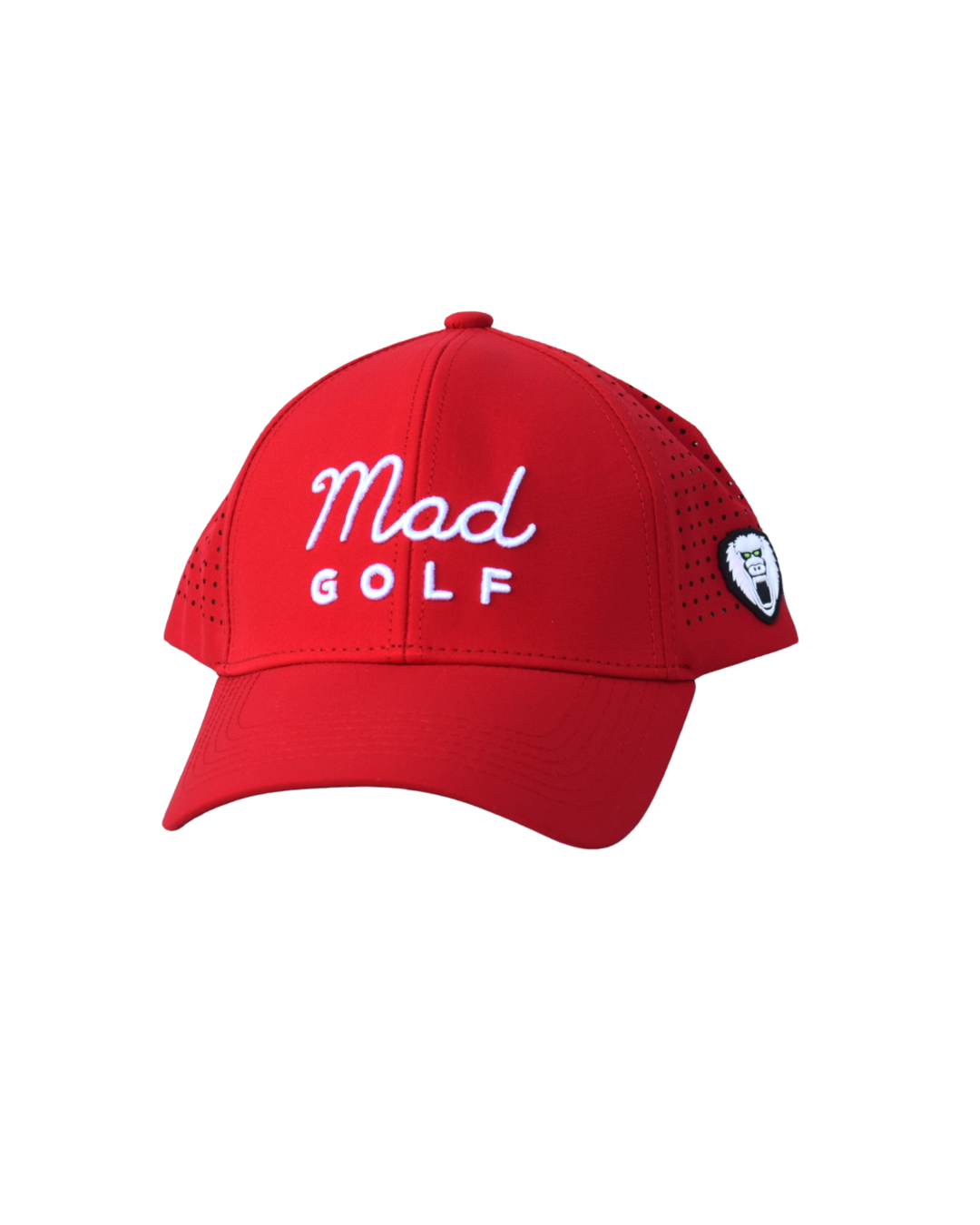 Mad Chuck Red Cap - Front view