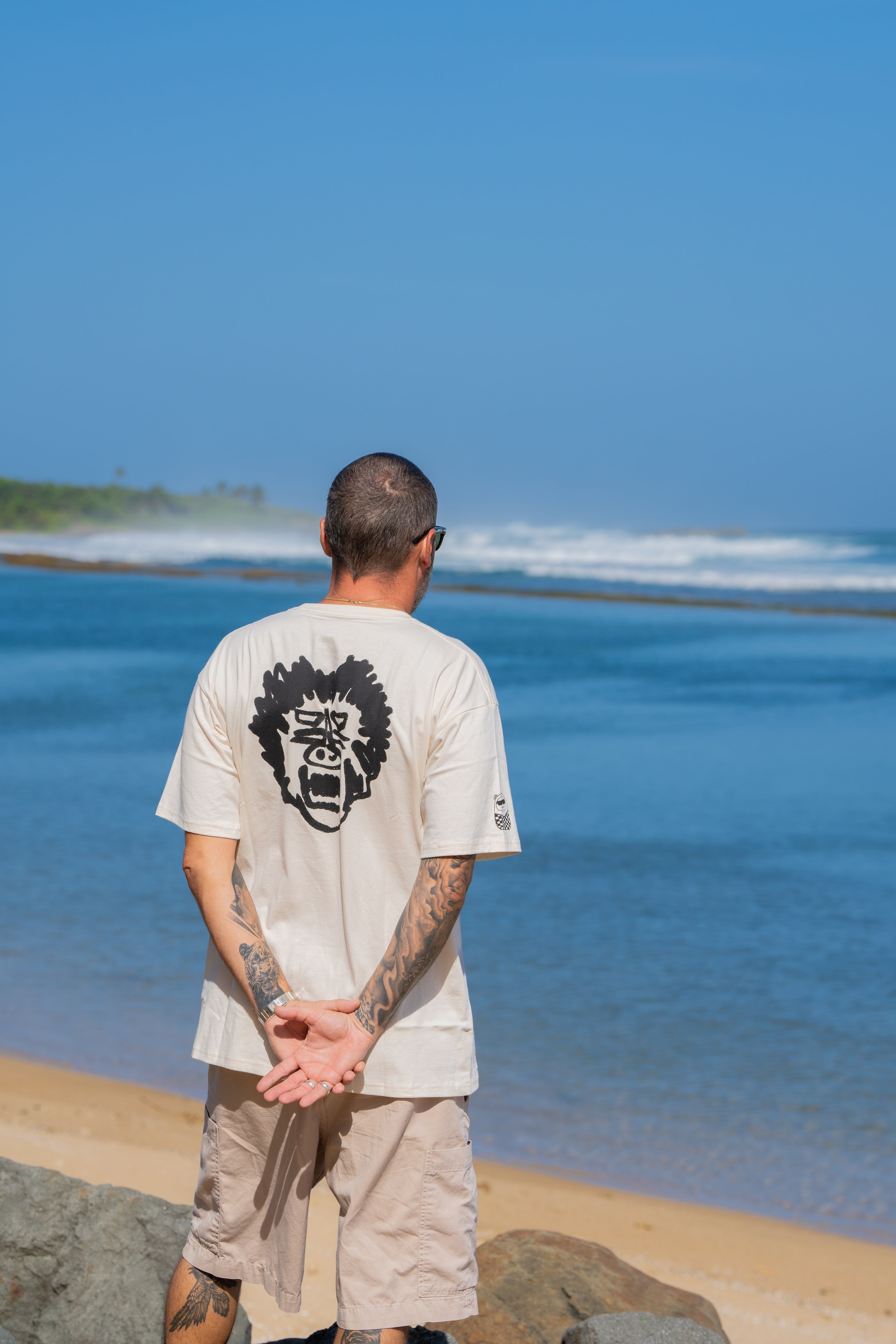 BONE WHITE CHARLIE TEE