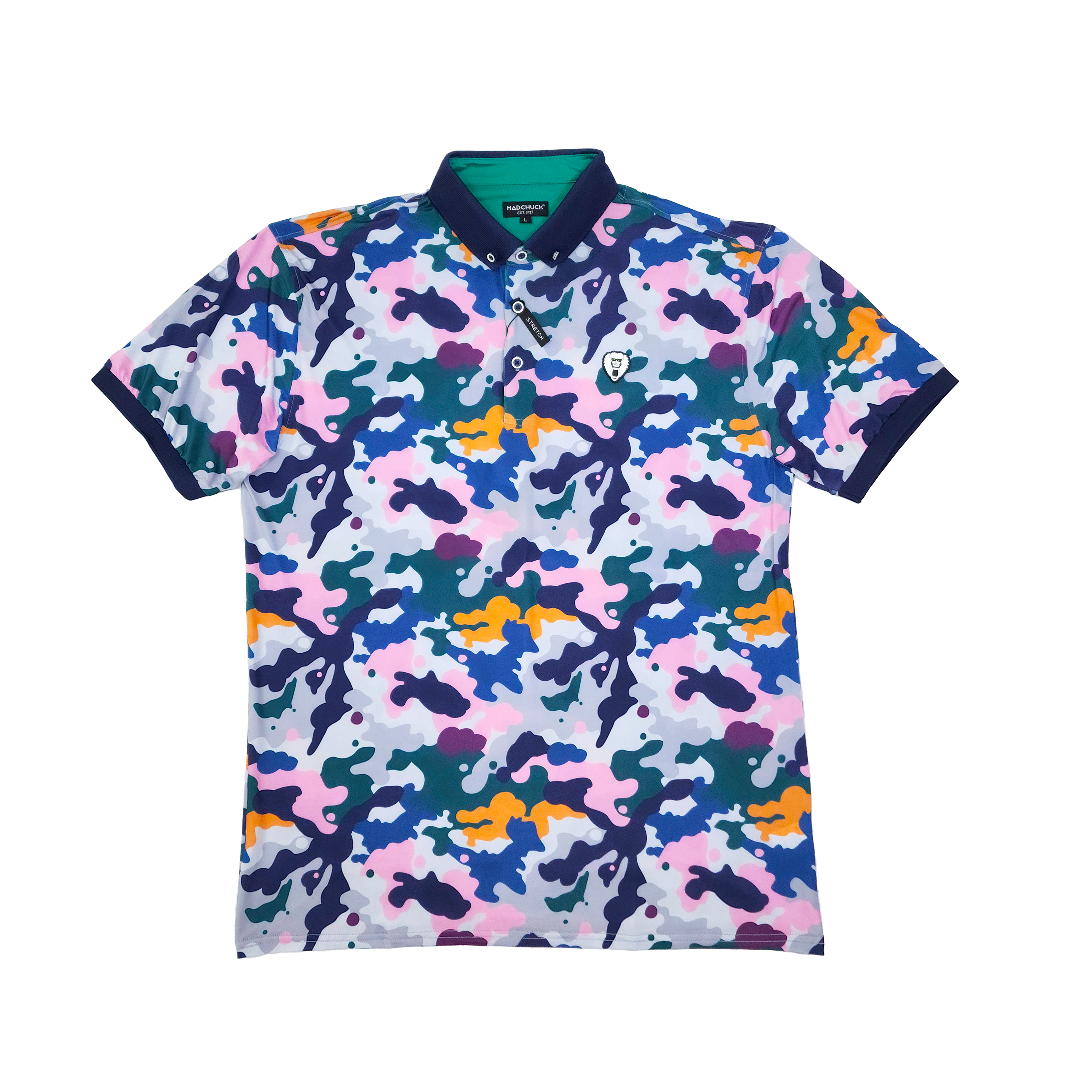 CAMO GOLF POLO - Mad Chuck™ Main Product Photo