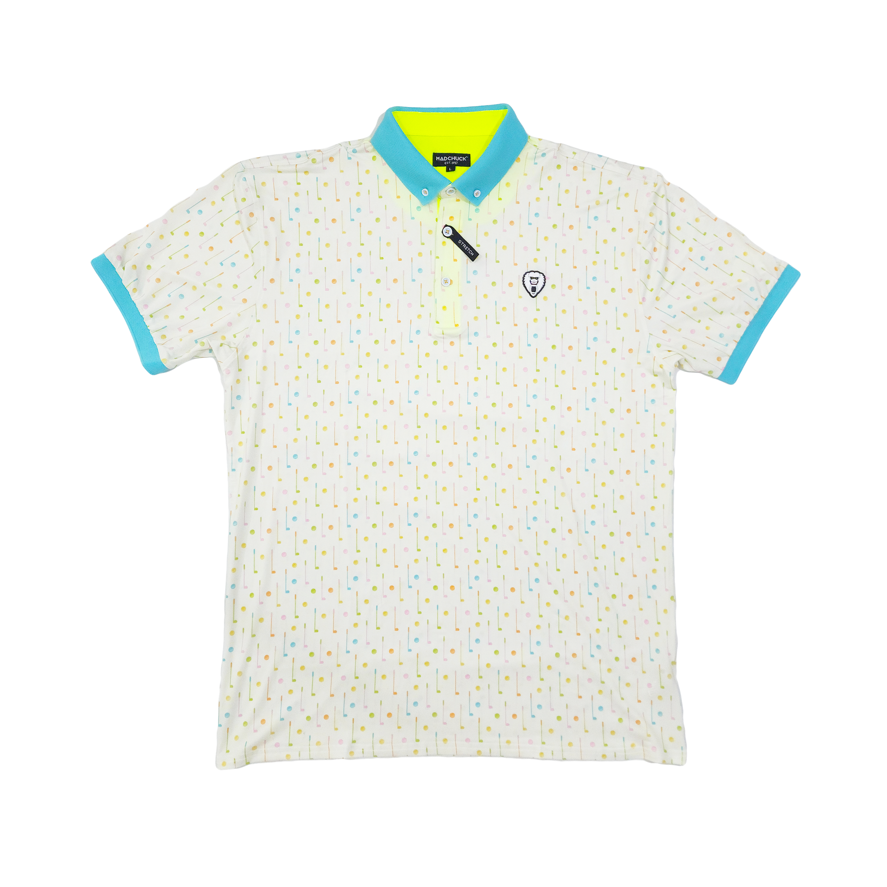 CLUBS 2.0 GOLF POLO - Mad Chuck™ Main Product Photo