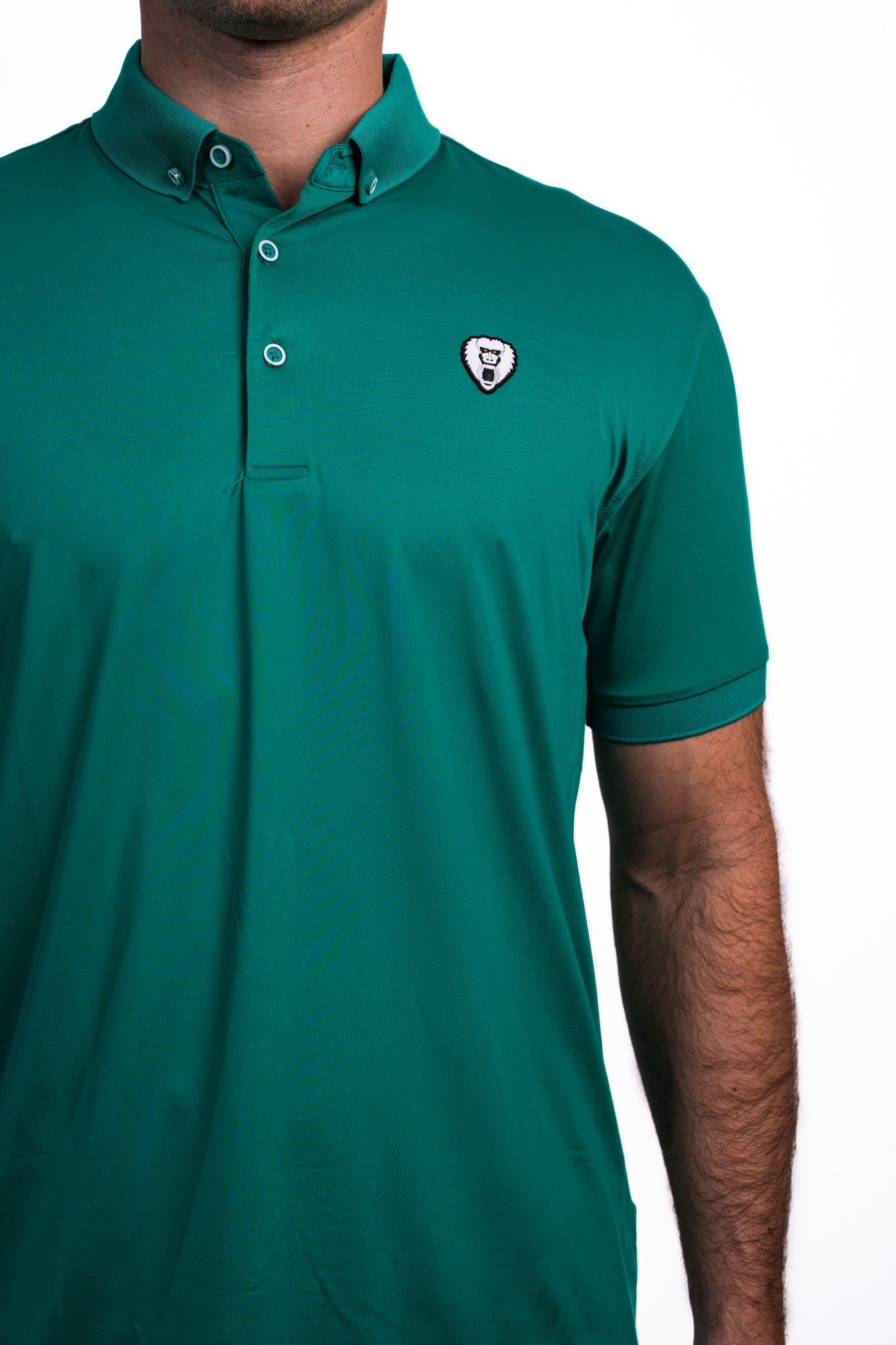 GREEN GOLF POLO