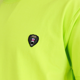 Neon Green Crew Neck Rubber Patch - Mad Chuck™
