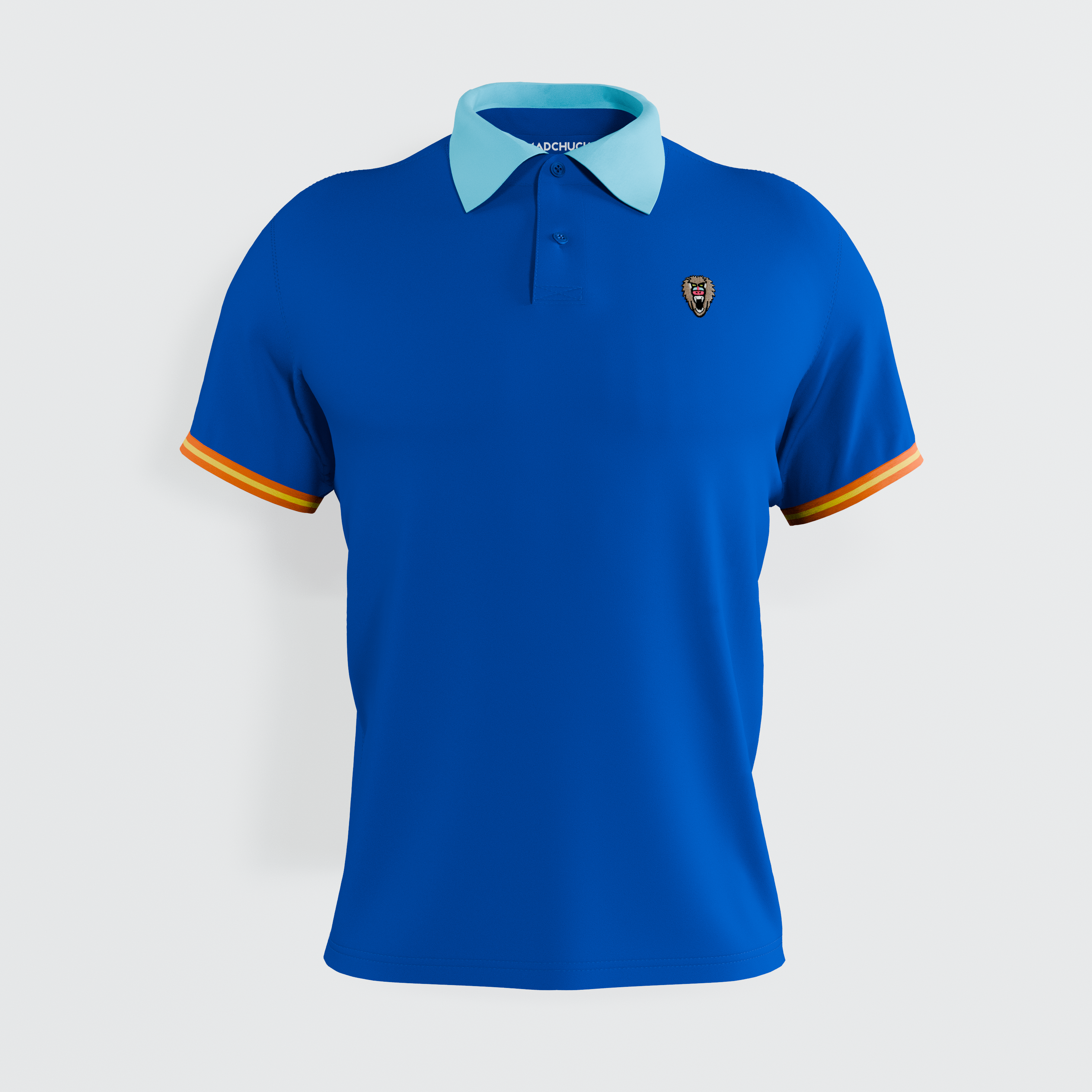 Almirante Tri-Tone Polo with Back Yoke Design