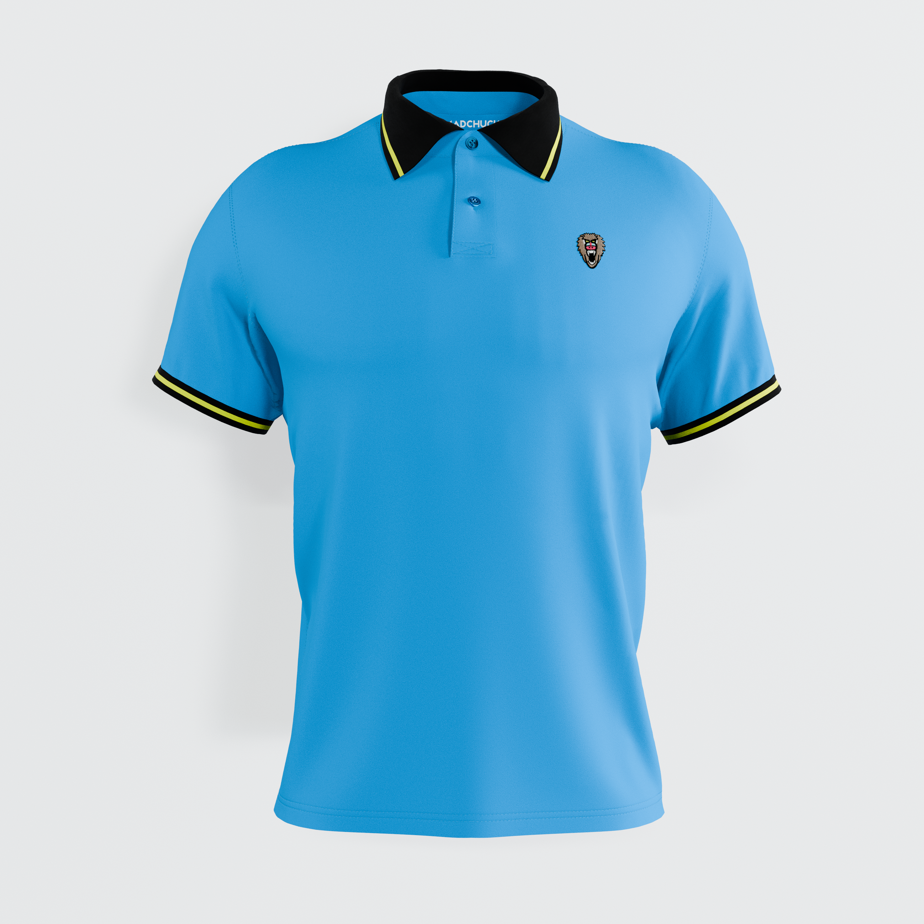 Neon Blue Polo