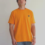 A model wearing Mad Chuck Shirt