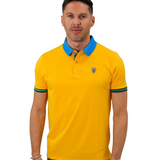 Citrus Tri-Tone Polo with Back Yoke Design - Mad Chuck™