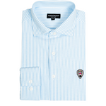 Blue Pin Stripe LS Oxford - Mad Chuck™