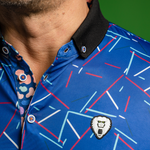 Lines Mad Golf Polo - Mad Chuck™
