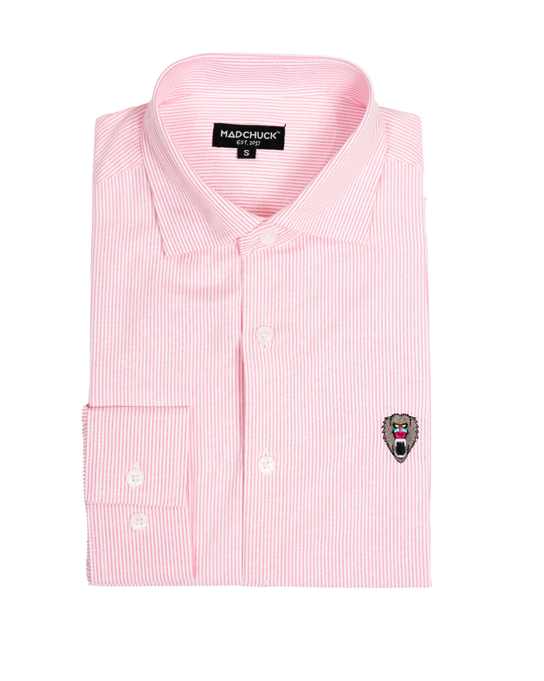 Pink Pin Stripe LS Oxford - Mad Chuck™