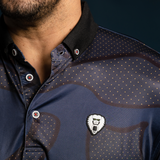 Navy Mad Golf Polo - Mad Chuck™