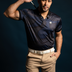 Navy Mad Golf Polo - Mad Chuck™