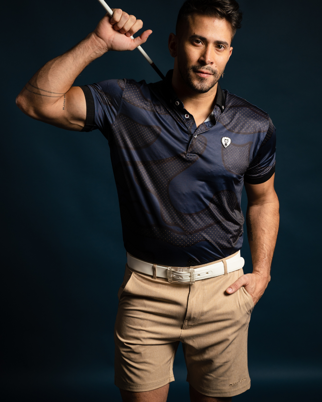 Navy Mad Golf Polo - Mad Chuck™