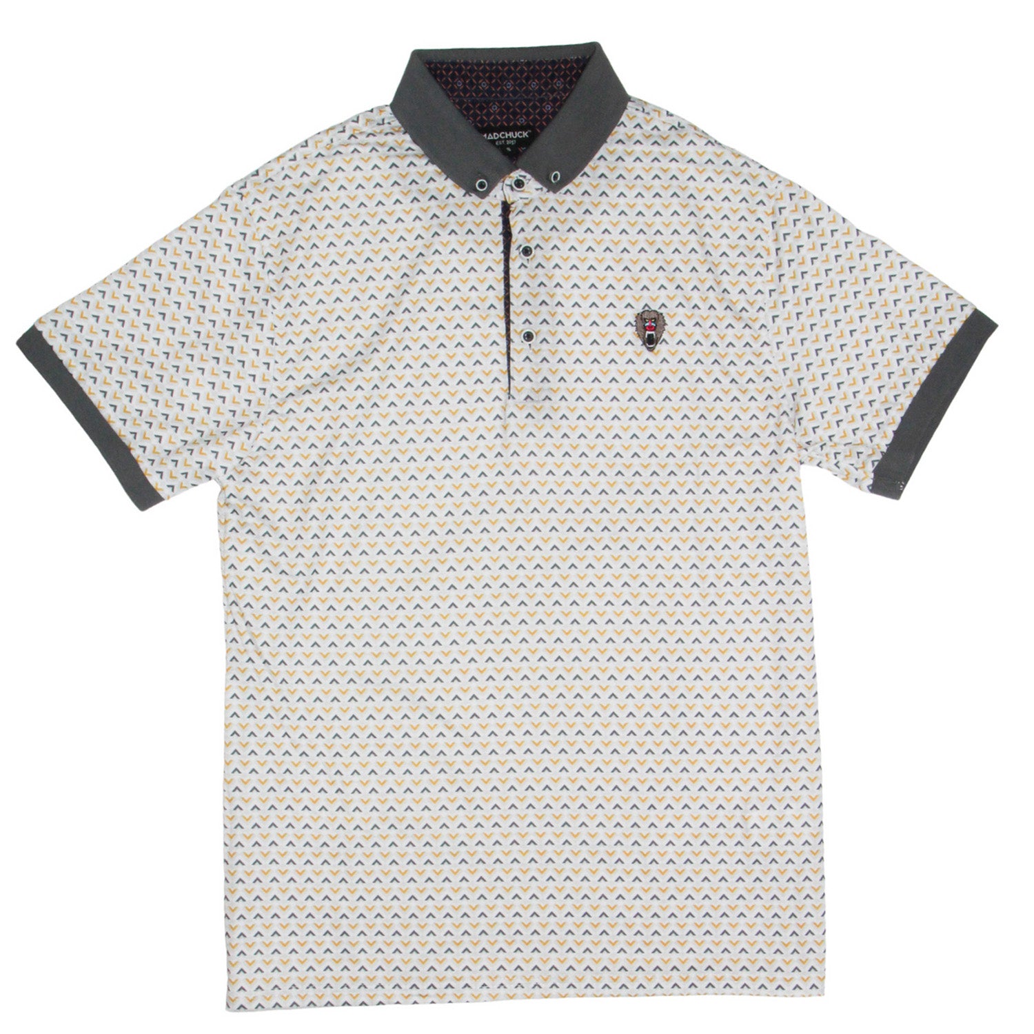 Opposites Print Polo - Mad Chuck™