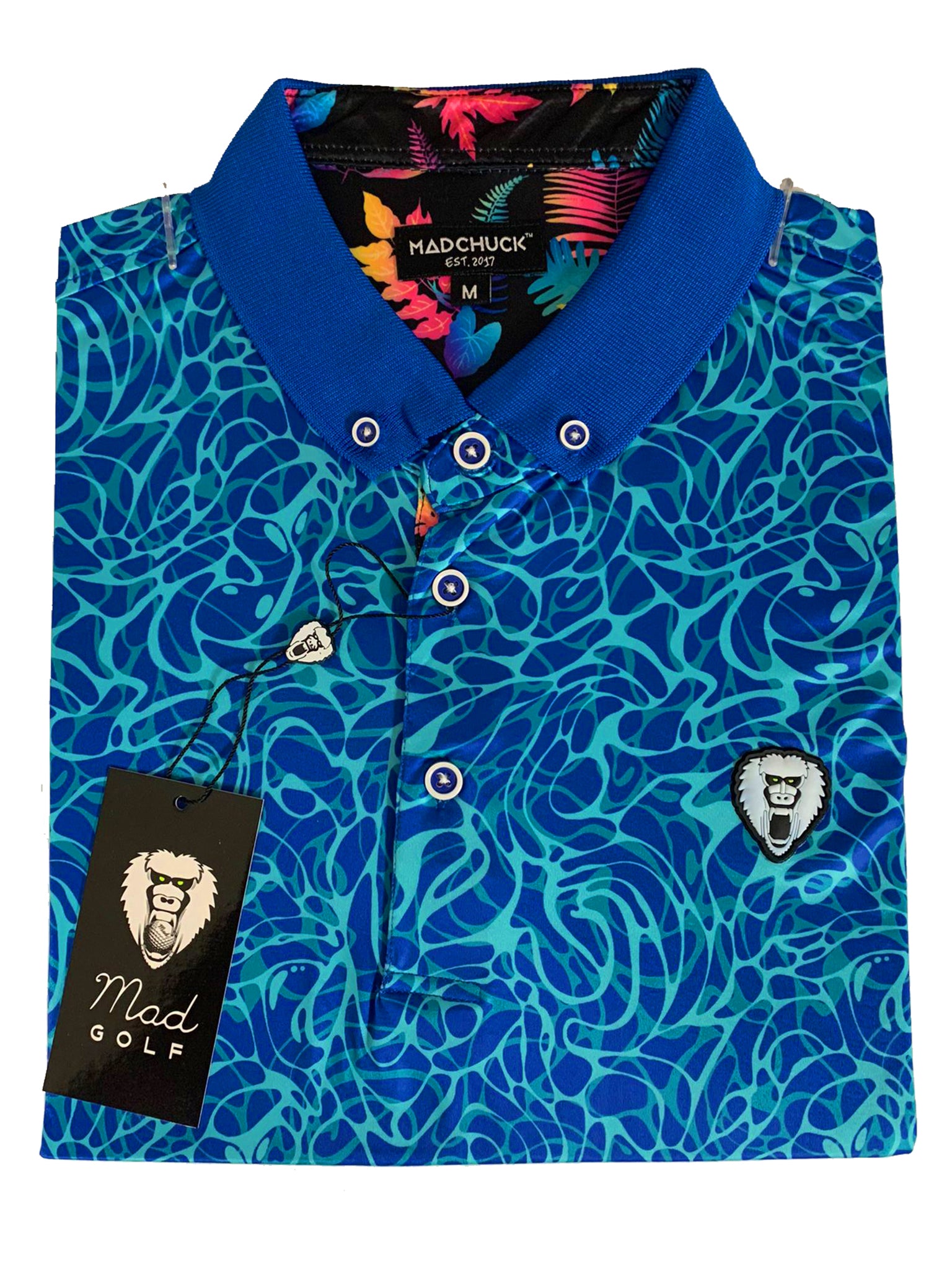 Water Hazard Mad Golf Polo - Mad Chuck™
